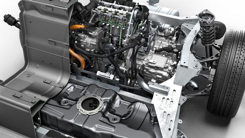 Motor v BMW i8