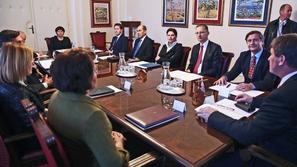 Srečanje Pahorja s predsedniki strank