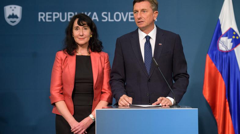 Tanja Pečar Borut Pahor