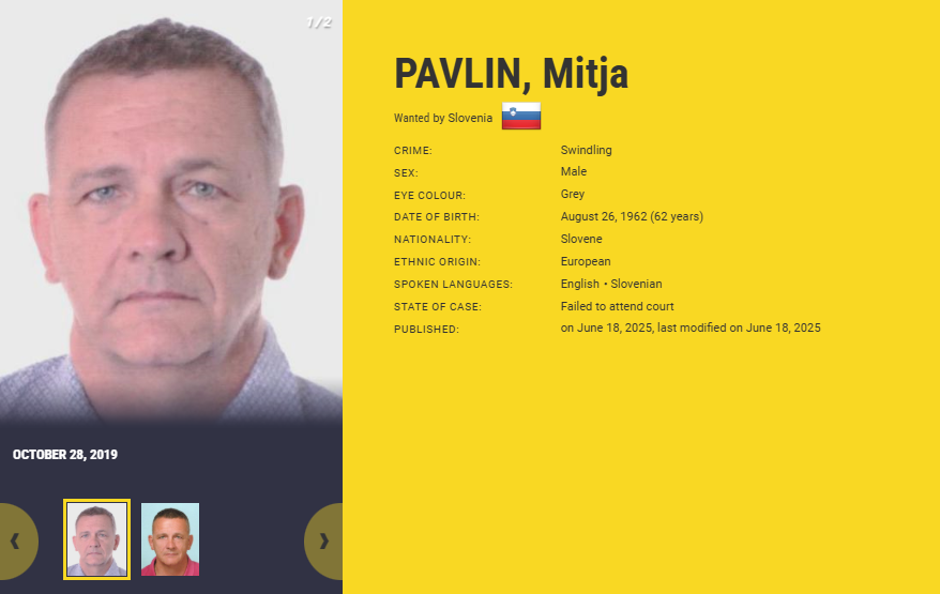 Mitja Pavlin | Avtor: Europol 