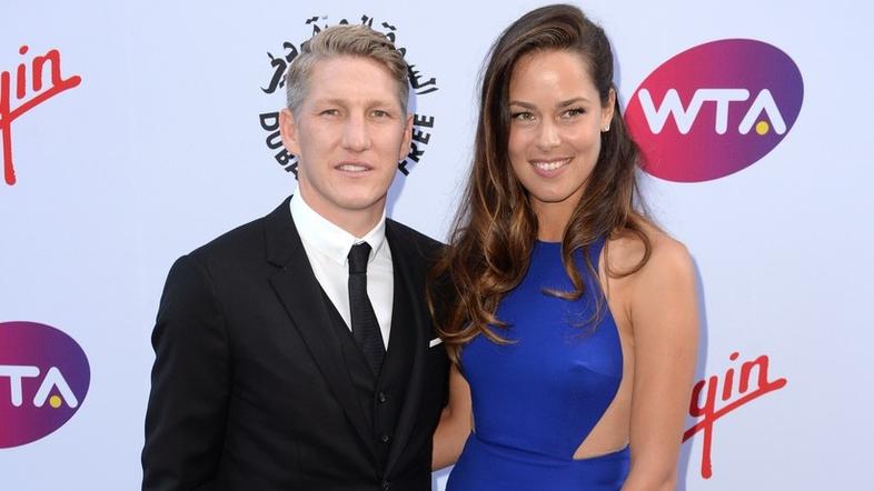 Ana Ivanović in Bastian Schweinsteiger 
