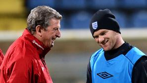 Roy Hodgson Wayne Rooney angleška reprezentanca