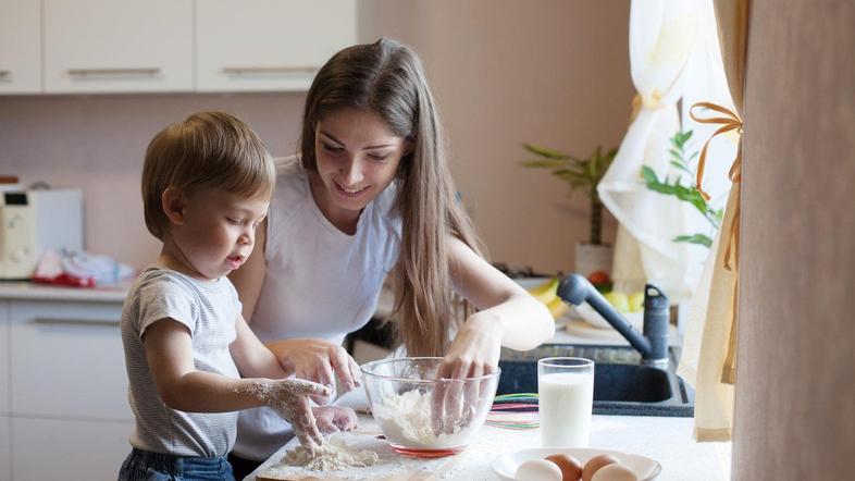 kuhanje, otrok, otroci
