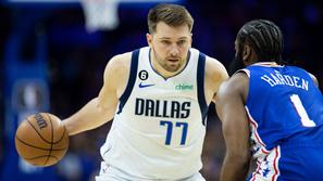 Luka Dončić in James Harden