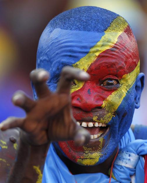 afriški pokal narodov kongo gana navijač