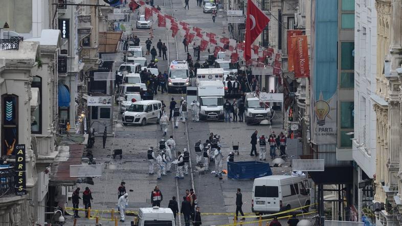 Samomorilski napad v Istanbulu