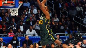 Evans Utah Jazz zabijanje tekmovanje Slam Dunk All-Star vikend Orlando
