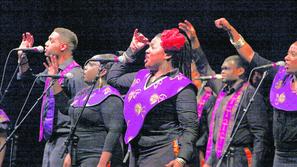 Harlem Gospel Choir, ki ga sestavljajo najboljši pevci in glasbeniki iz harlemsk