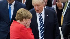 Merkel, Trump