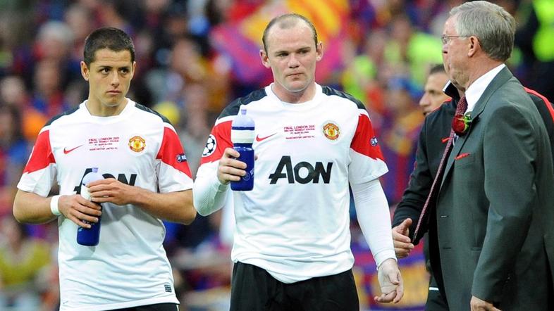 Javier Hernandez in Wayne Rooney nista prišla do izraza tako, kot bi si želel Fe