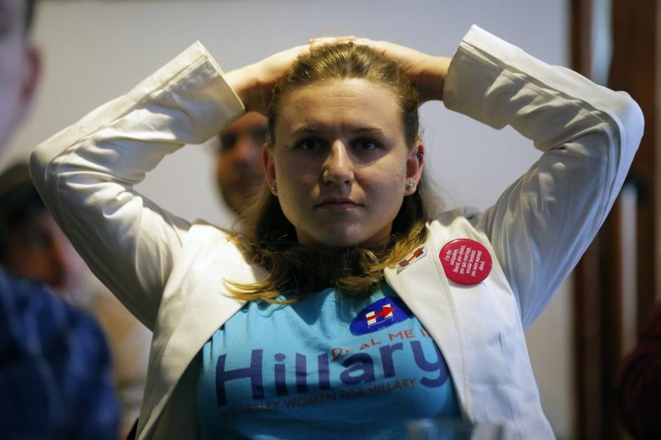 Predsedniške volitve v ZDA, razočaranje podpornikov Clintonove | Avtor: EPA