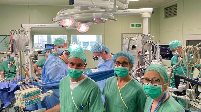 Otroška srčna kirurgija, operacija