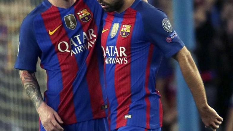 Leo Messi Jordi Alba
