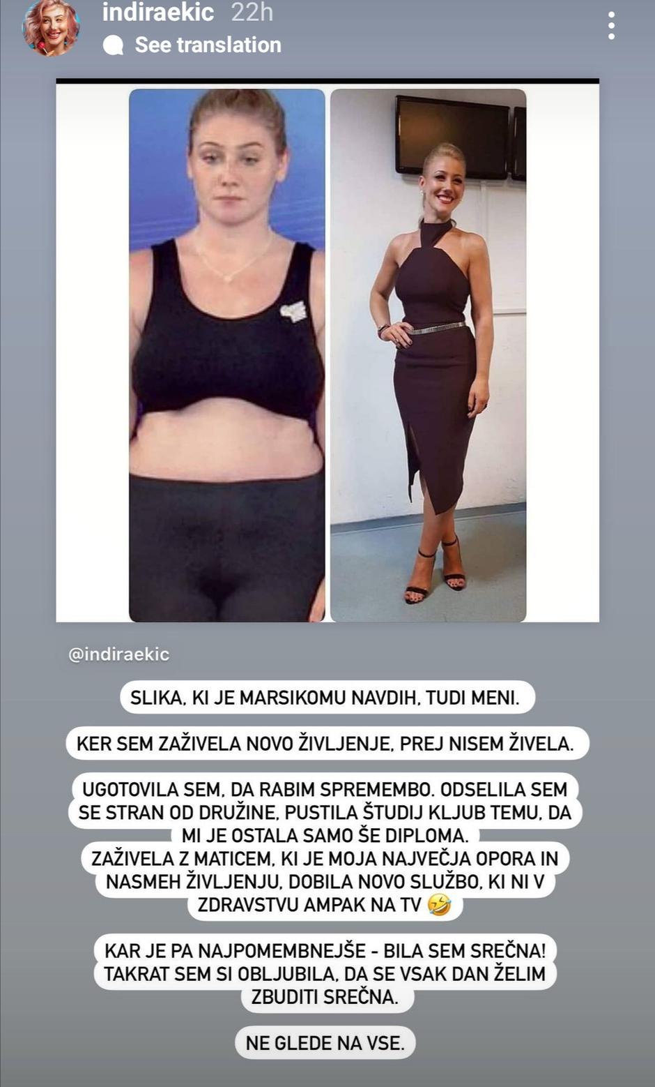 indira ekić | Avtor: Instagram