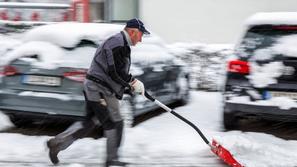 Prvoaprilski sneg v Nemčiji