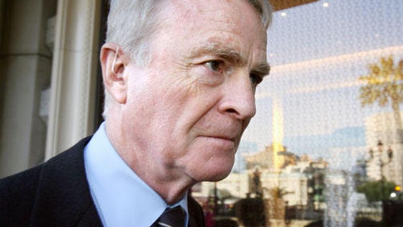 Max Mosley se ne pusti grožnjam Ferrarija po izstopu iz formule 1.