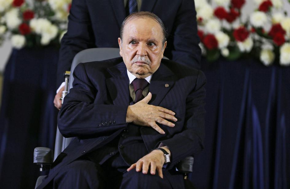 Alžirski predsednik Abdelaziz Bouteflika