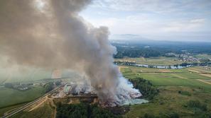 požar Zalog Straža