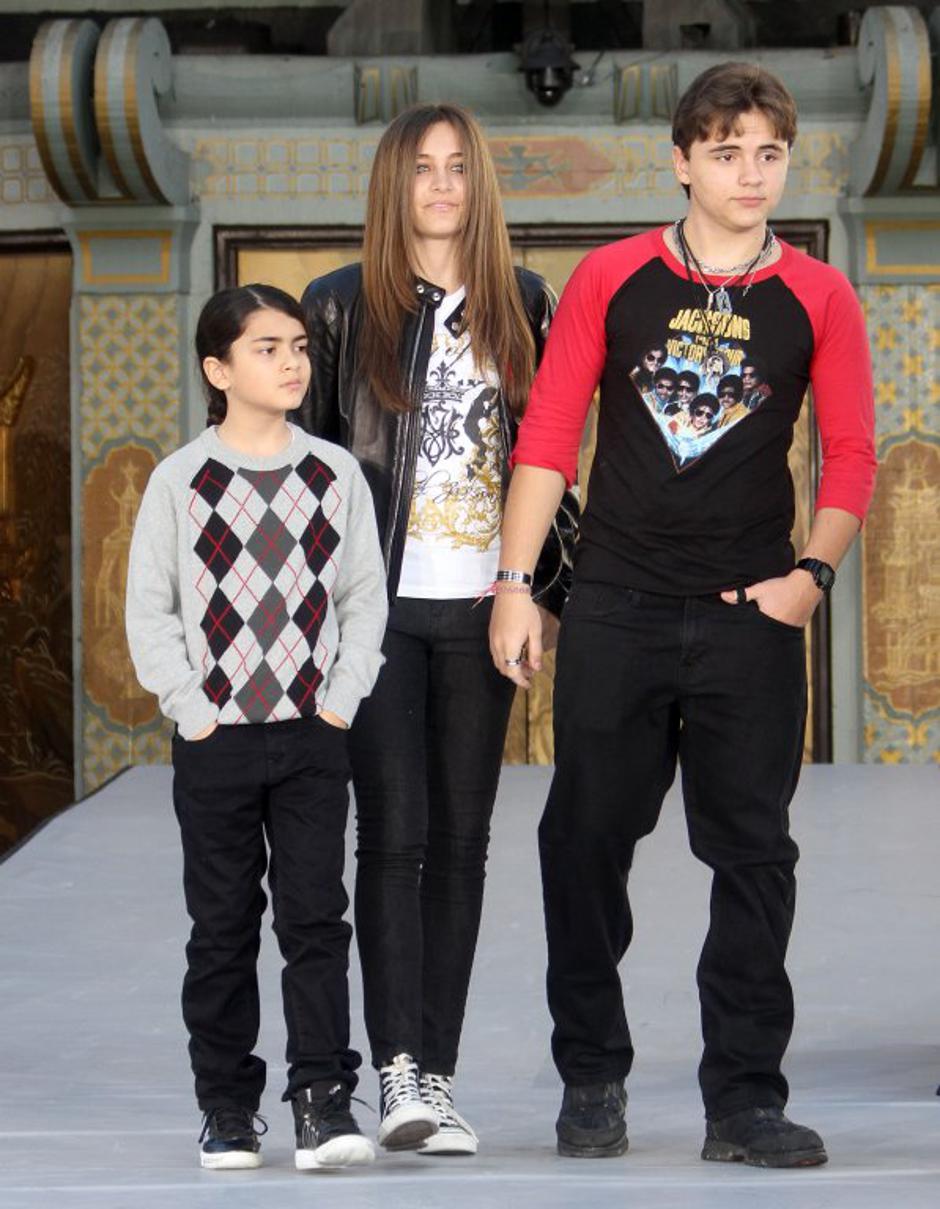Prince Michael, Paris, Blanket Jackson | Avtor: FameFlynet