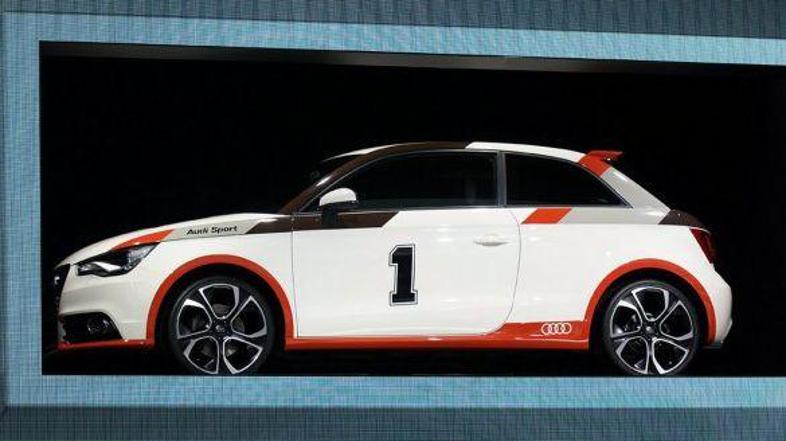 Audi A1 competition kit je bil razstavljen na avtosalonu v Ženevi. (Foto: Žurnal
