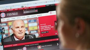 Hoeness Bayern München uradna spletna stran kluba