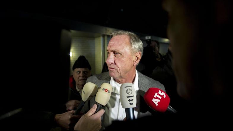 Cruyff Ajax srečanje sestanek delničarjev Amsterdam