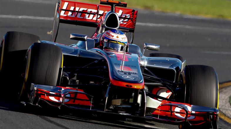 Button Melbourne VN Avstralije Albert Park forumula 1 McLaren