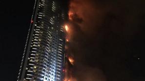 Požar v Dubaju