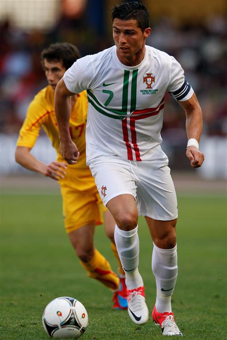 Ronaldo Spirovski Portugalska Makedonija prijateljska tekma Leiria | Avtor: EPA