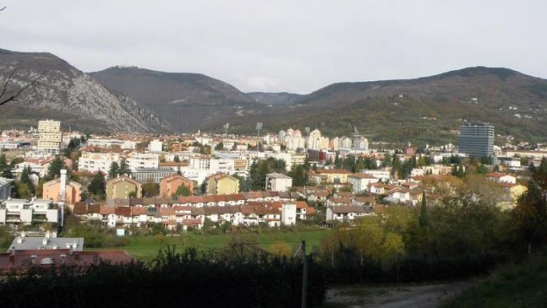 Slovenija 24.11.13, Nova Gorica, mesto, panoramska fotografija, foto: Suzana Kos