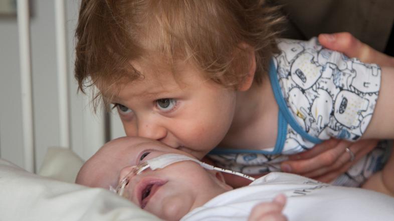 Otrok v bolnišnici
