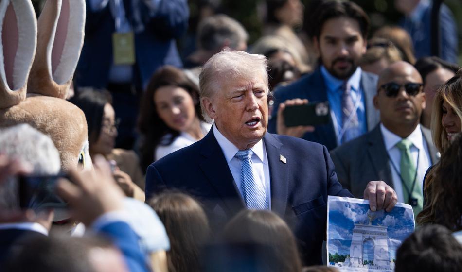 Trump razkril, kakšen bo njegov ogromen slavolok