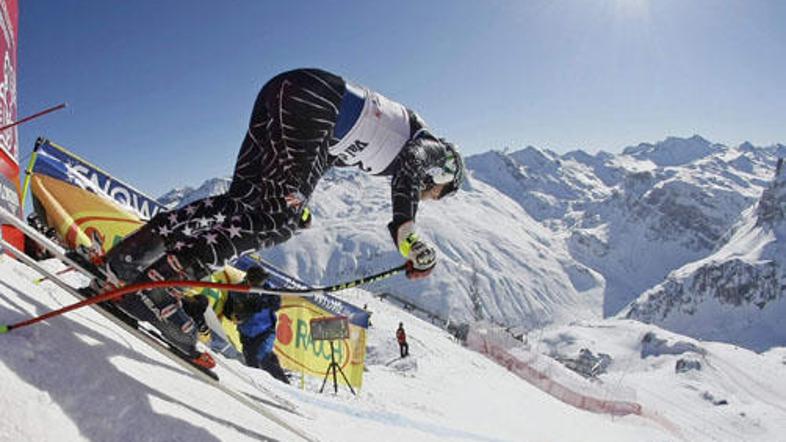 Bode Miller je prepričljivo dobil superkombinacijski smuk v Val d'Isèru.