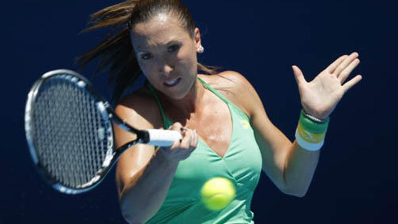 Jelena Janković je bolj kot z igro v uvodnem kolu OP Avstralije navdušila z zele