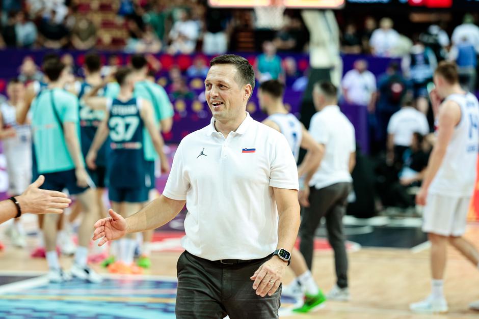 eurobasket 2025 Islandija Slovenija, aleksandar sekulić | Avtor: Saša Despot