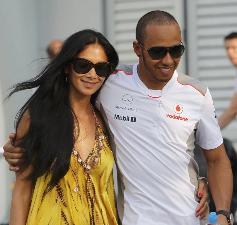 Nicole Scherzinger Lewis Hamilton