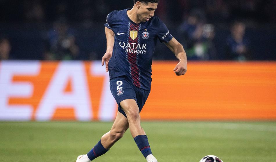 PSG brez Hakimija za povratno tekmo z Bayernom