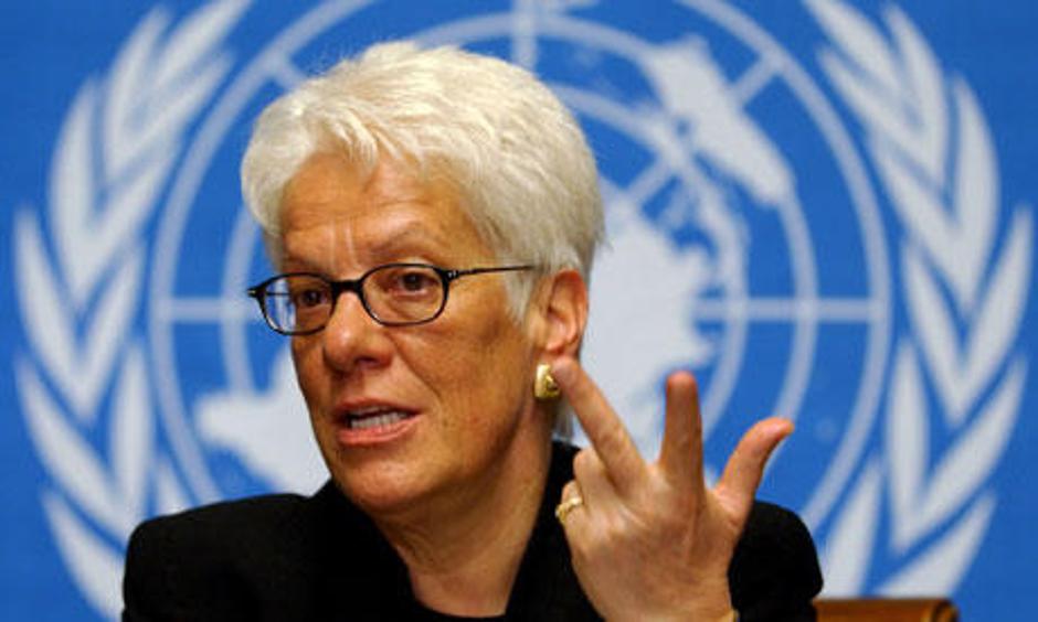 Carla Del Ponte meni, da je višina kazni primerna. (Foto: Reuters) | Avtor: Žurnal24 main
