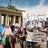 Berlin protest proti maskam