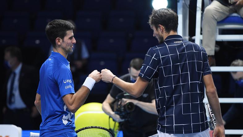 Danil Medvedev Novak Đoković