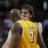 Kobe Byant in Pau Gasol