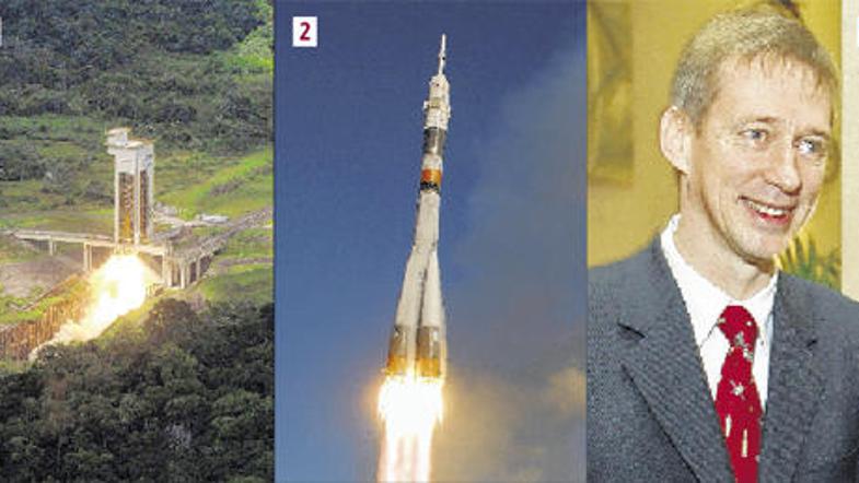 1. ESA bo letos prvič preizkusila novo vesoljsko raketo Vega. Nosila bo manjše o