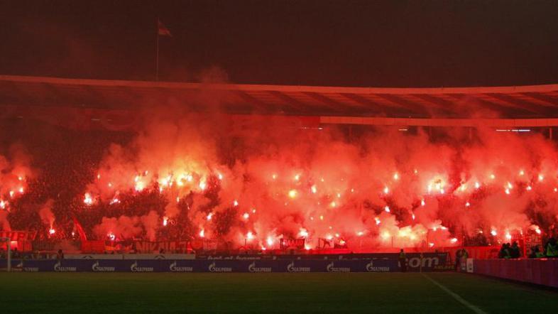 crvena zvezda partizan derbi navijači