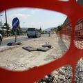 Ljubljanska cesta ob stadionu bo zaradi prenove predvidoma do konca septembra gr