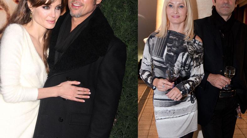 Branko Đurić Đuro Tanja Ribič Brad Pitt Angelina Jolie 
