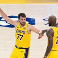 Luka Dončić in LeBron James