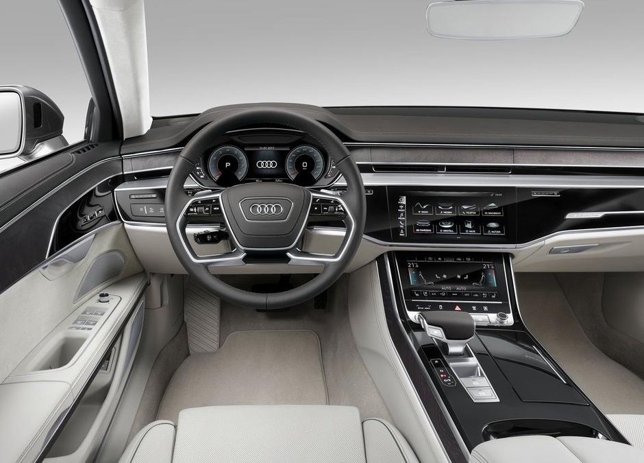 Audi notranjost A8 | Avtor: Audi