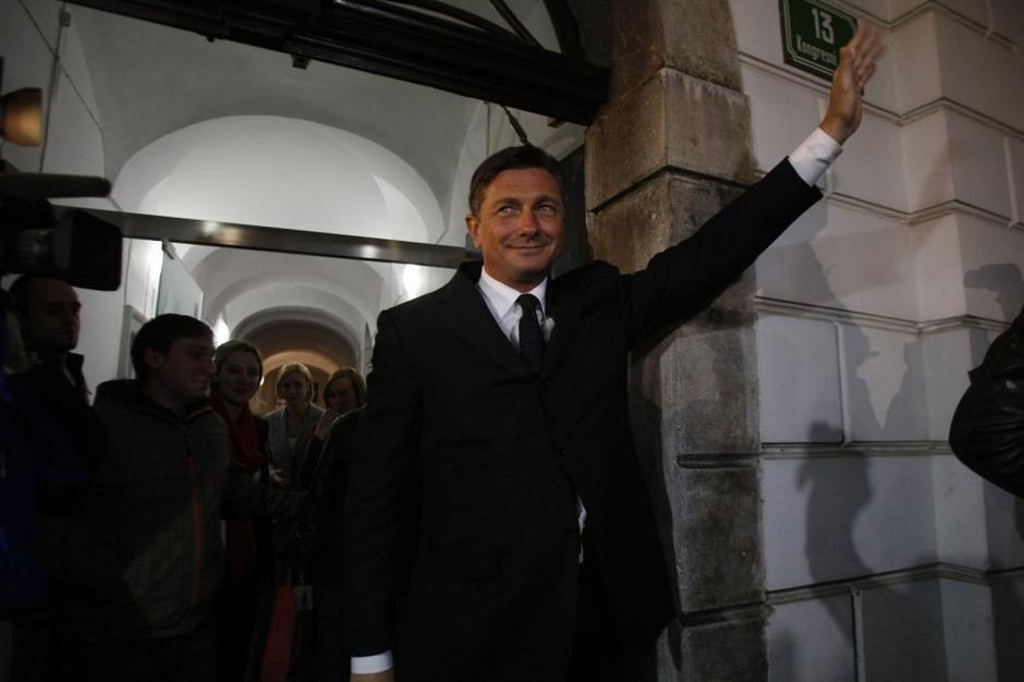 Borut Pahor štab  | Avtor: Saša Despot