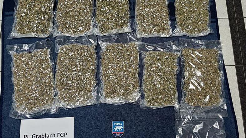 Kanabis, zasežena prepovedana droga, Jezersko