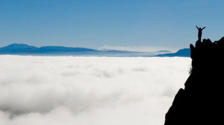 Bližje robu bo strah manjši. (Foto: iStockphoto)